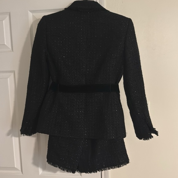 KASPERS BLACK SUIT JACKET AND SKIRT - Picture 2 of 5